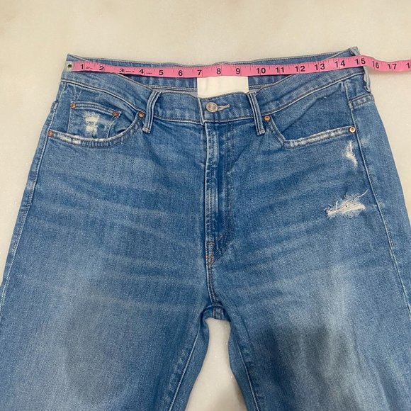 Mother The Insider Ankle Chew in Destroyed Bills - Size 30 - Picture 13 of 15